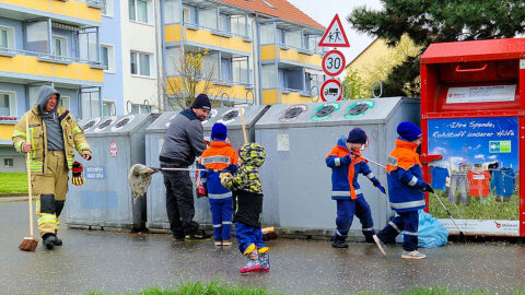 Frühjahrsputz auch in Ilfeld