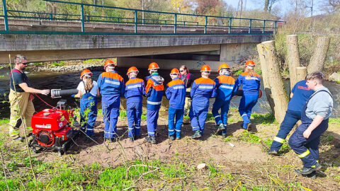 1. Ausbildungstag der Jugendfeuerwehr