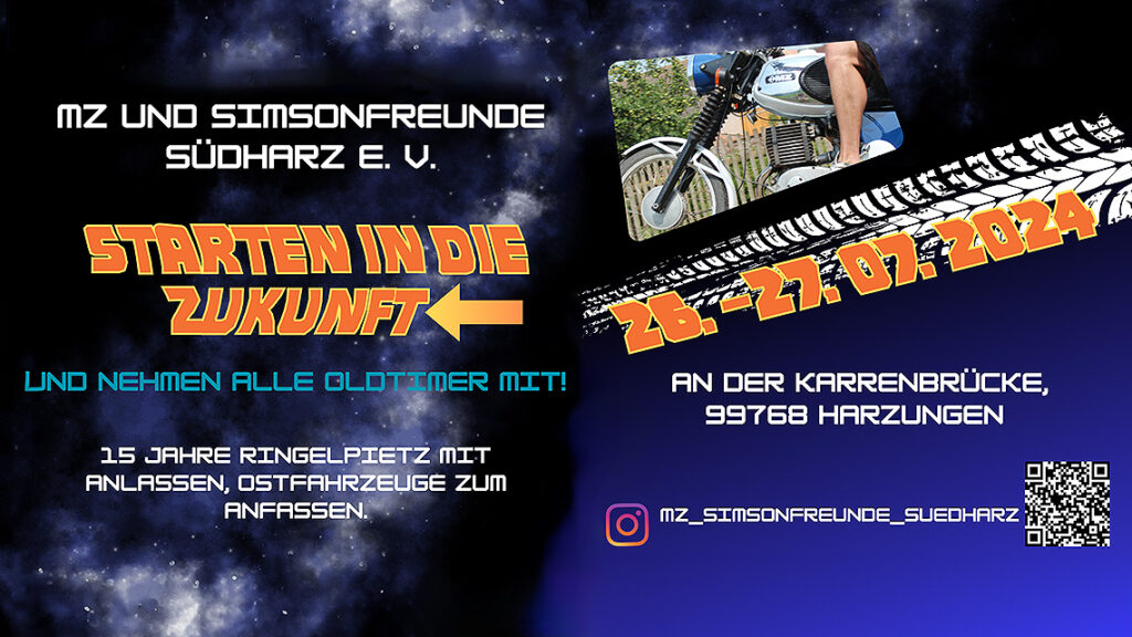 Moped- und Oldtimer-Treffen in Harzungen