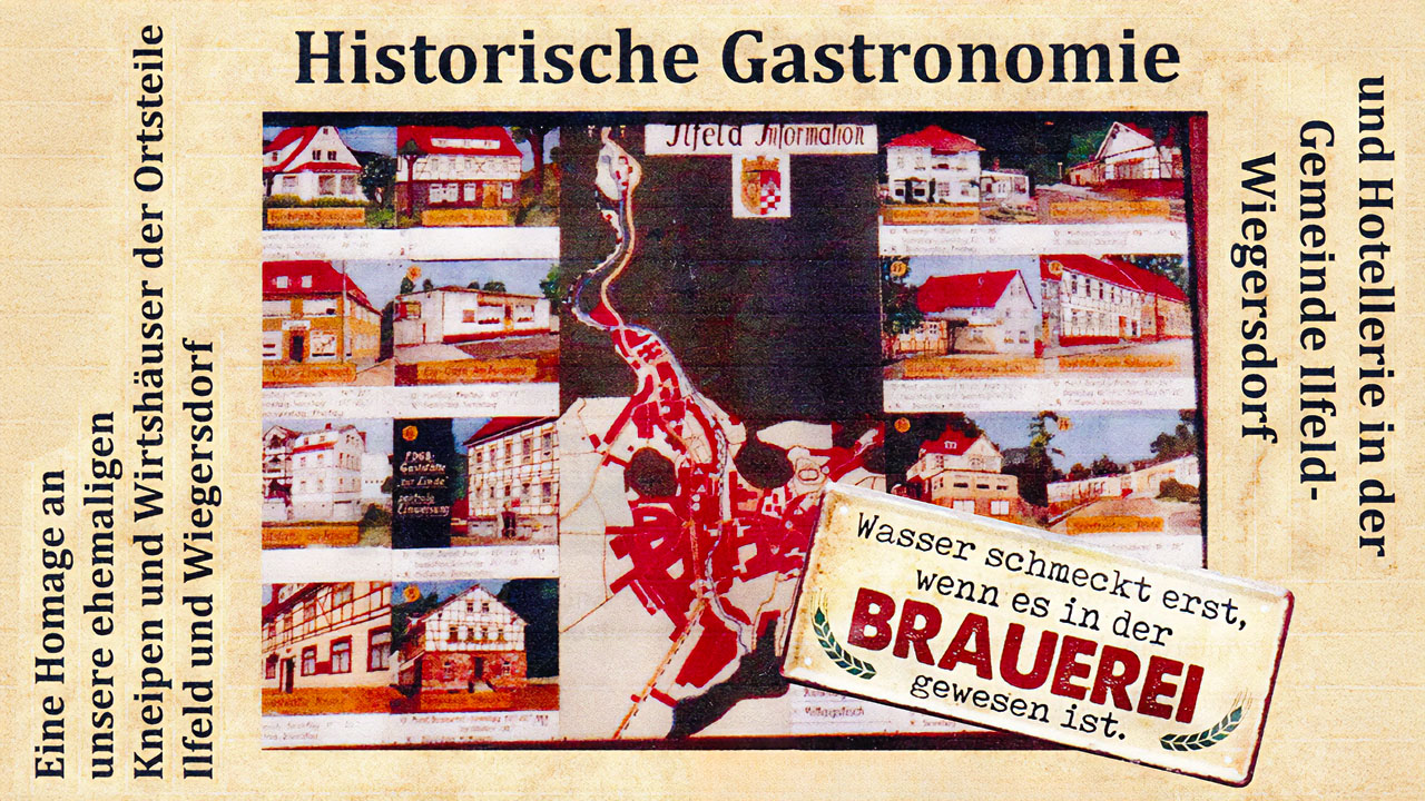 Broschüre über die Ilfelder Gastronomiegeschichte