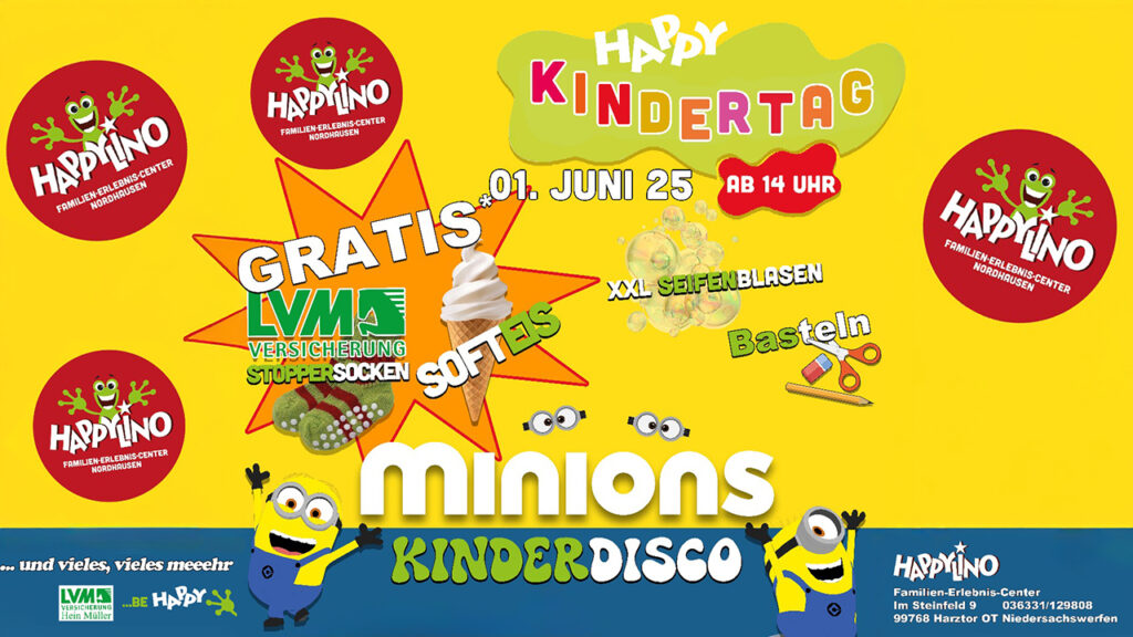 Happy Happylino Kindertag am 1. Juni