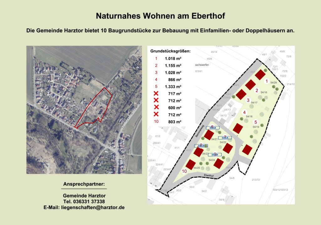Baugrundstücke im „Eberthof“: Jetzt Traumlage sichern!