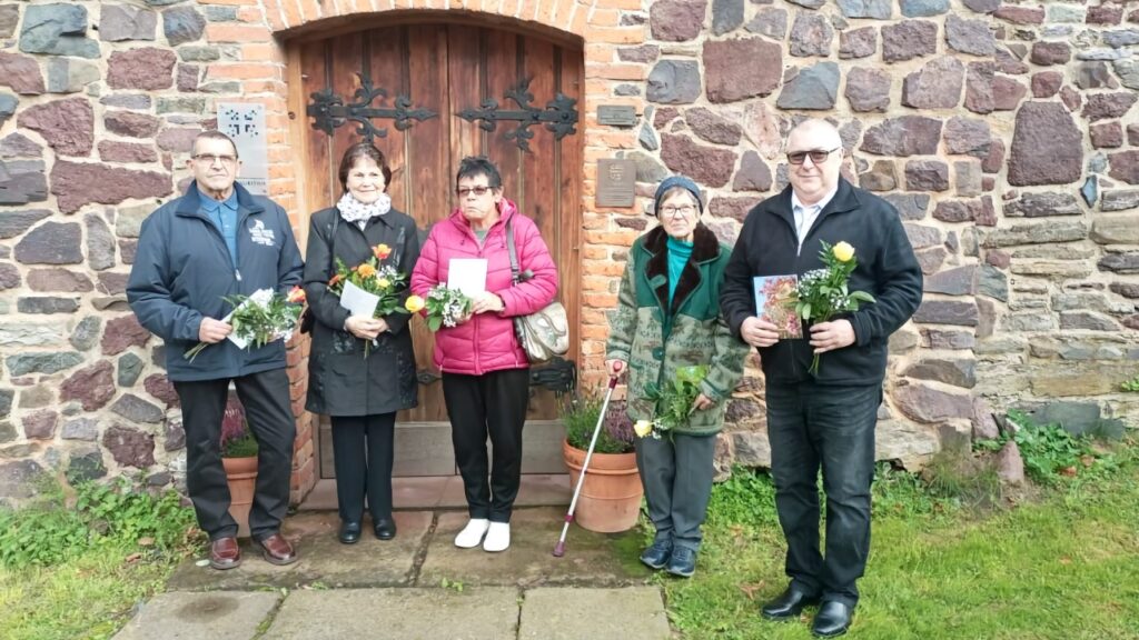 Jubelkonfirmation in Herrmannsacker zum Erntedank