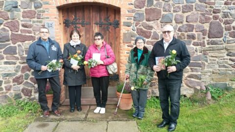 Jubelkonfirmation in Herrmannsacker zum Erntedank