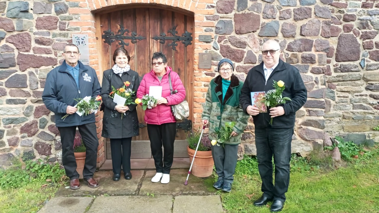 Jubelkonfirmation in Herrmannsacker zum Erntedank