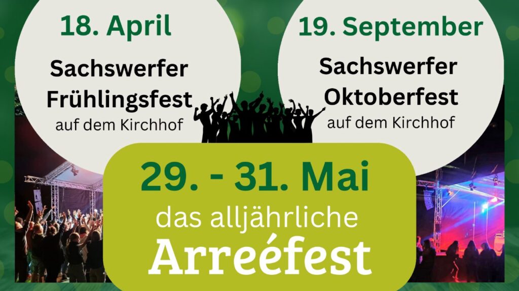 Arreé Traditionsverein lädt 2026 wieder zum Feiern ein!