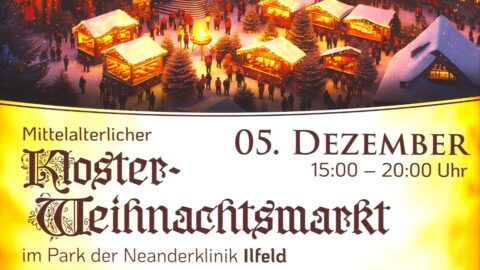 Mittelalterlicher Advent im Park der Neanderklinik Ilfeld