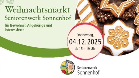 Weihnachtsmarkt im Seniorenpflegeheim Sonnenhof