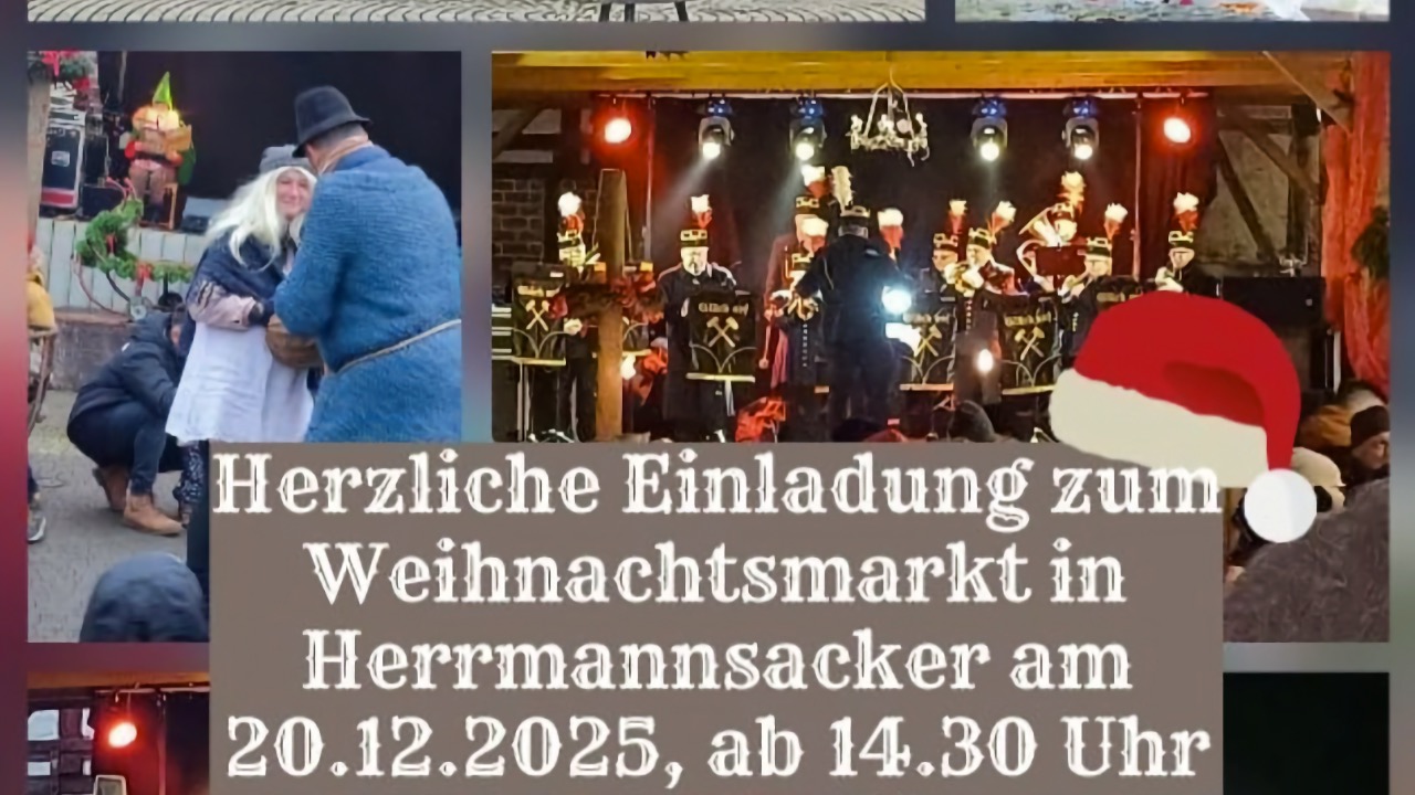 Geheimnisvoller Gast beim Weihnachtsmarkt in Herrmannsacker