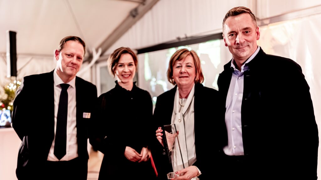 Michael Tallai, Carolin Gerbothe, Martina Röder und Niels Neu