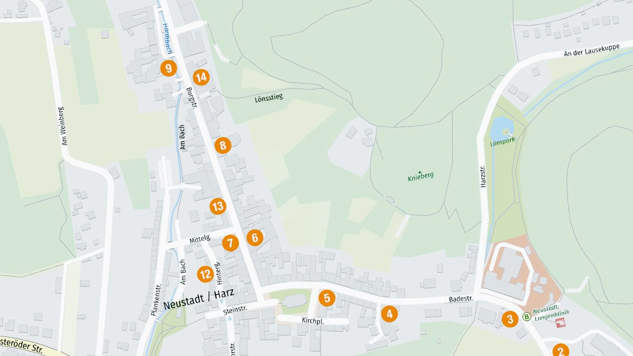 Für Sonntag: Der Lageplan zu „Advent in den Höfen“