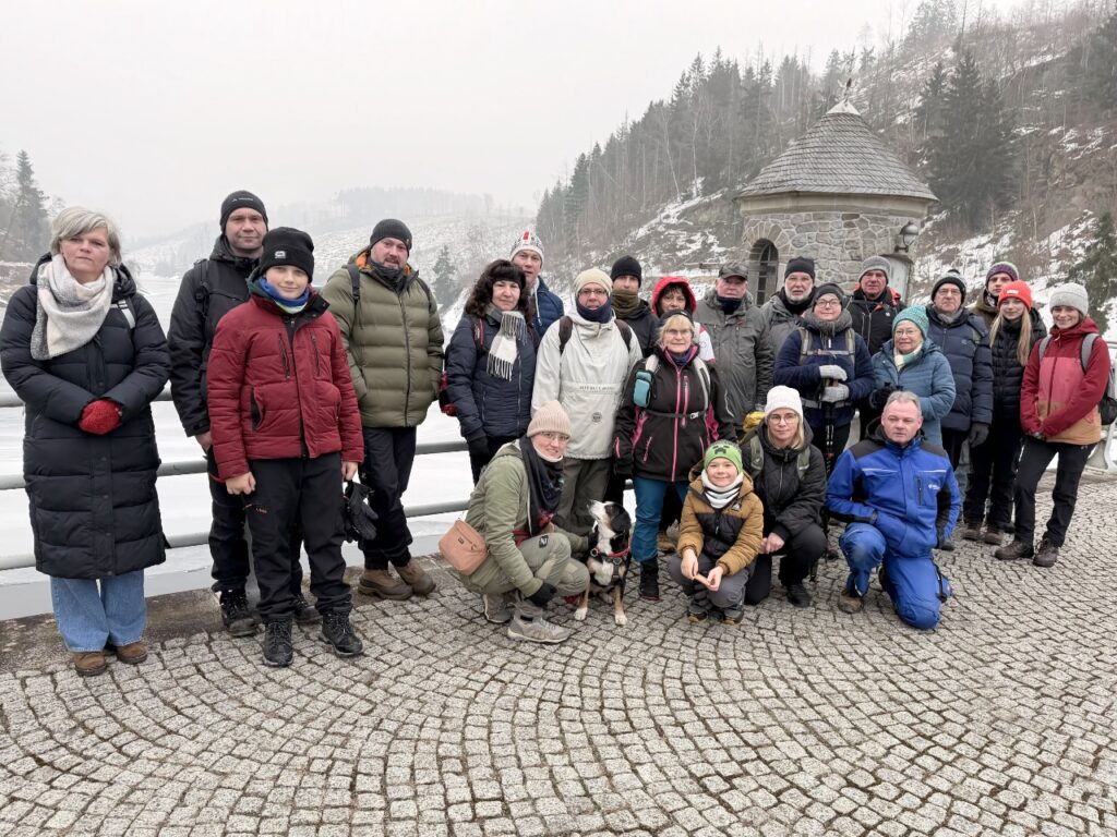 Ein voller Erfolg bei der vierten Wanderung zur Talsperre
