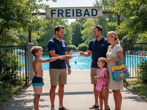 Stellenausschreibungen für zwei Saisonkräfte für die Freibäder