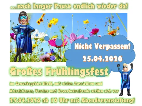 Frühlingserwachen im Gewerbegebiet: Großes Fest in Ilfeld
