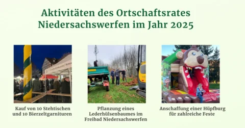 Ein Jahr voller Tatendrang: OR Niedersachswerfen blickt zurück