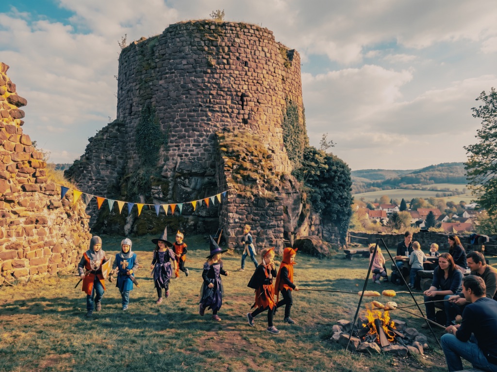 Kinderwalpurgis auf der Ruine Ebersburg