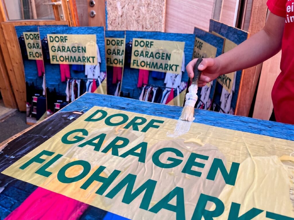 Jetzt zum Garagenflohmarkt in Sachswerfen anmelden