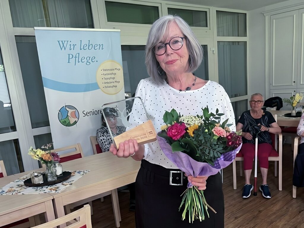 Ehrenamtspreis f&uuml;r Renate V&ouml;lker vom Sonnenhof Ilfeld
