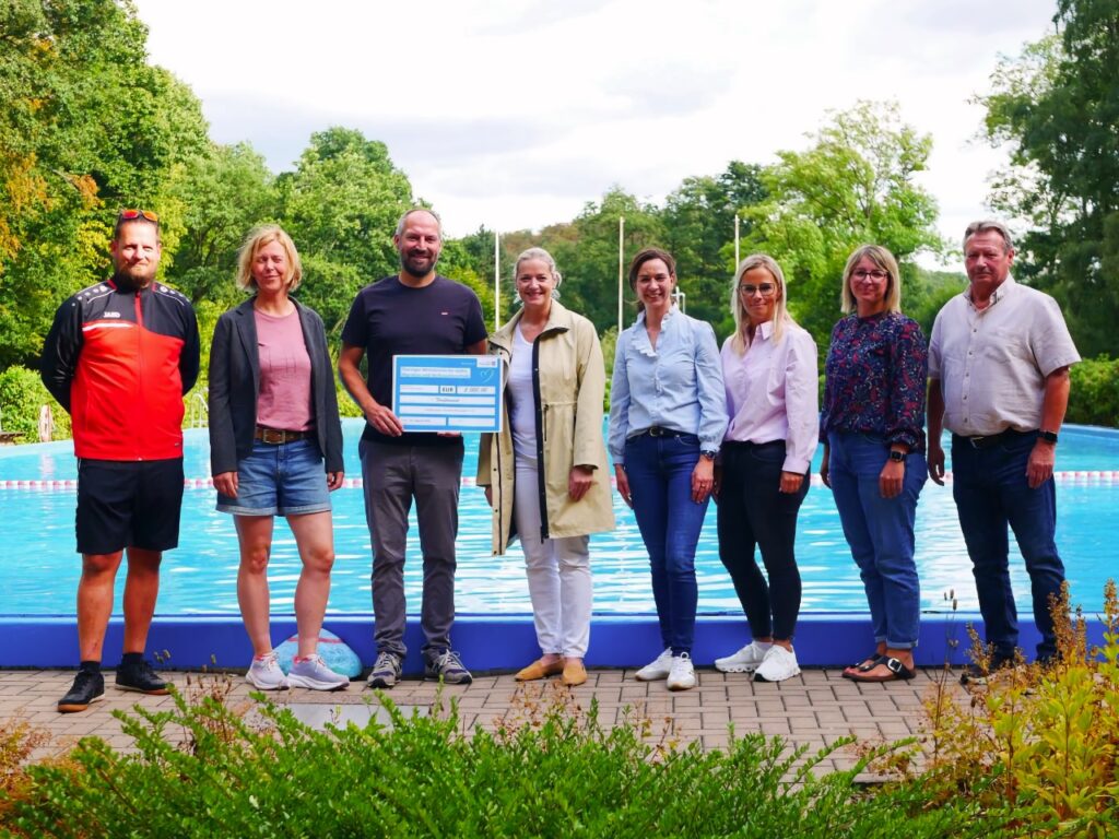 Waldbad Neustadt: 5.000 Euro Lottomittel f&uuml;r neuen Zaun